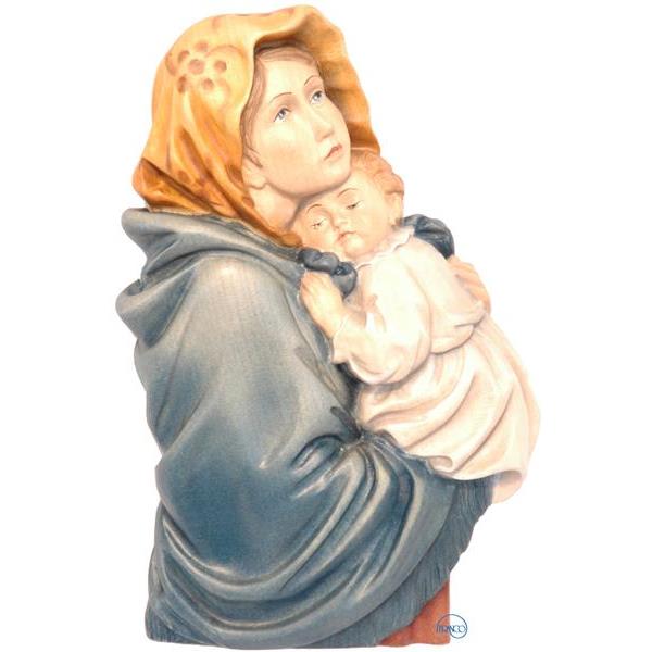 Madonna of the streets relief-Ferruzzi - COLOR
