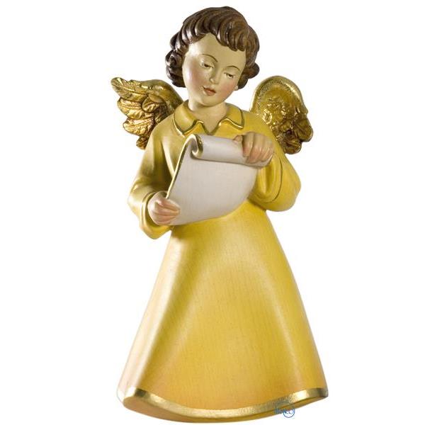 Celestial angel with scroll - COLOR