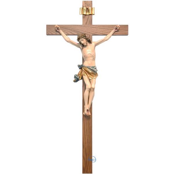 Crucifix-Christ’s body with straight cross - COLOR